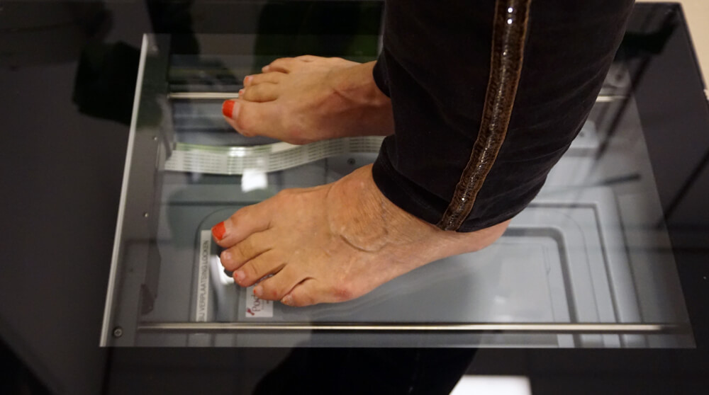 2D scanner  bij Podozorg Amsterdam